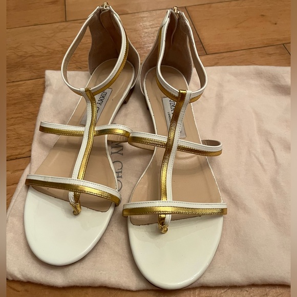 JIMMY CHOOSE Tabitha gladiator sandal - size 38.5 - Picture 8 of 10